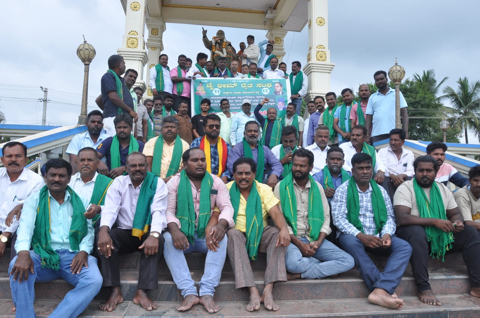 Those who defaced Buddha Ambedkar's portrait are urged to give severe punishment