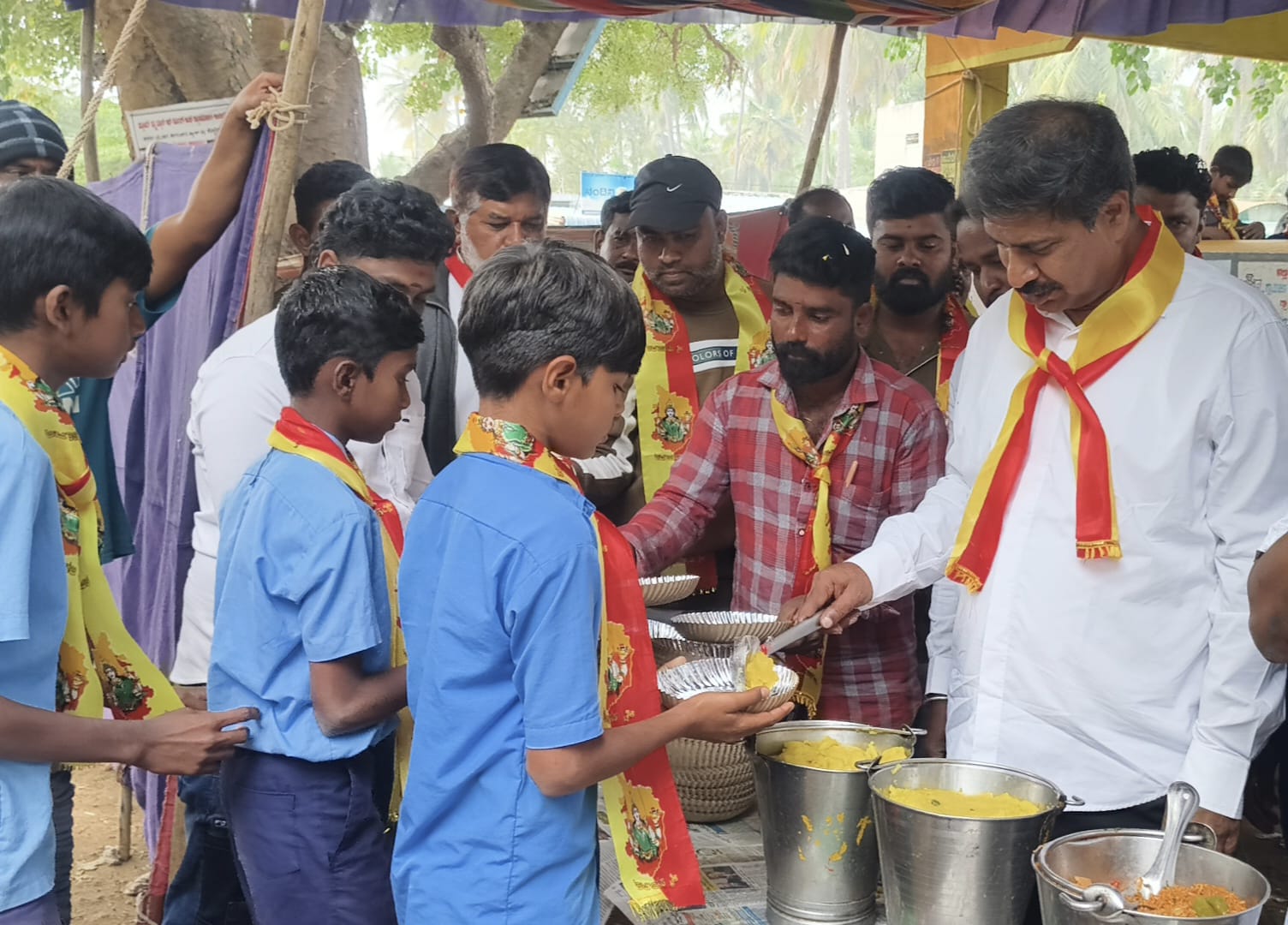 ಕೊಳ್ಳೇಗಾಲ : ಸತ್ತೇಗಾಲದಲ್ಲಿ ಕನ್ನಡ ರಾಜ್ಯೋತ್ಸವ ಆಚರಣೆ
